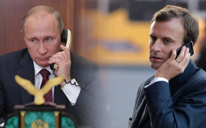 Макрон позвонил Путину
