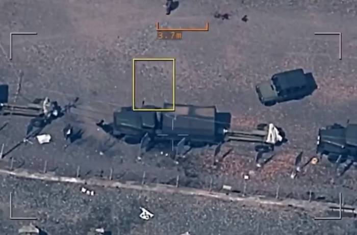 Азербайджанская армия так уничтожала военную инфраструктуру Армении -ВИДЕО