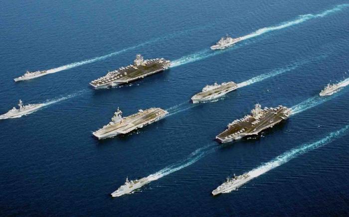 Трехсторонние учения ВМС Южной Кореи, США и Японии начнутся в пятницу

