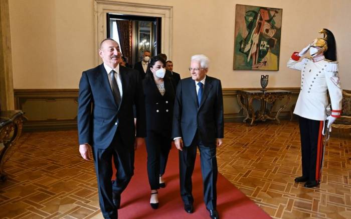 Маттарелла: Открытие нового здания посольства - пример дружественных отношений Италии и Азербайджана
