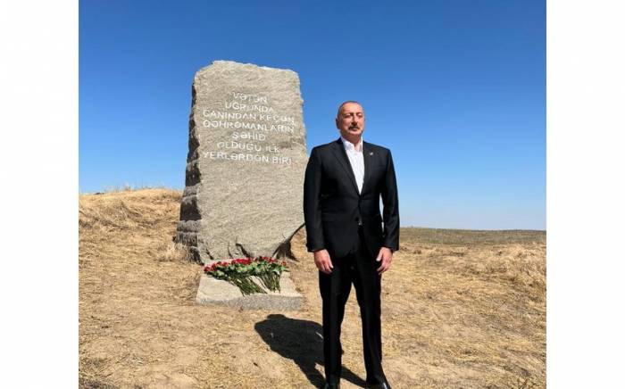 Президент Ильхам Алиев отправился в Физули -ФОТО -ОБНОВЛЕНО