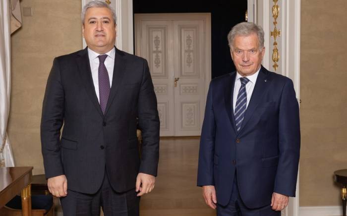 Посол Азербайджана встретился с президентом Финляндии
