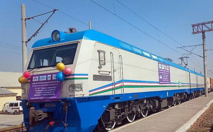 Первый поезд выехал по маршруту Китай–Кыргызстан–Узбекистан–Афганистан
