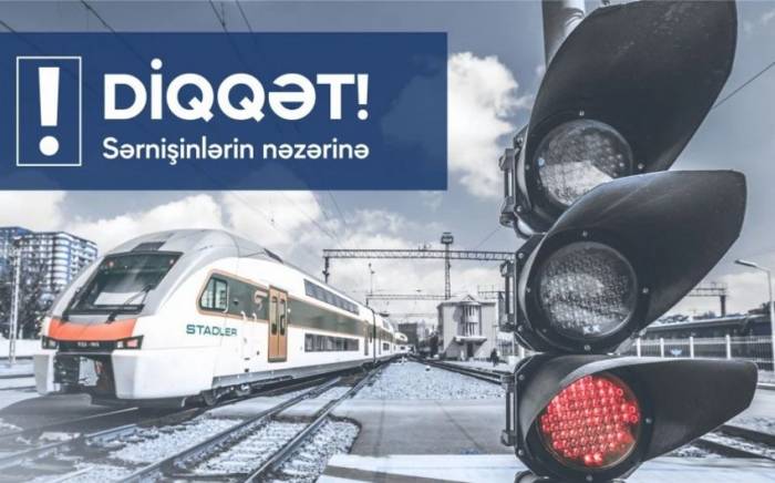 График движения поезда Баку-Сумгайыт временно изменен
