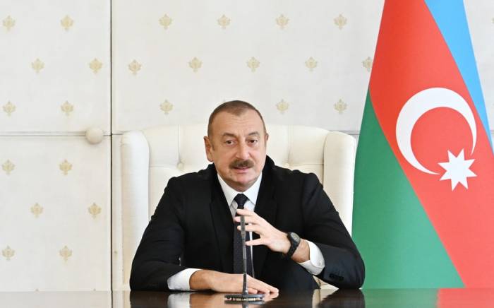 Ильхам Алиев: Мы построили самый большой торговый порт на Каспии
