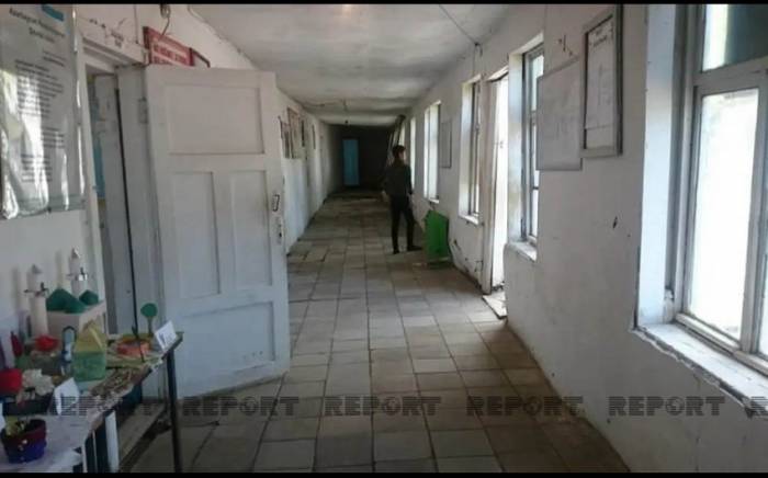 Школа села Машлыг Джалилабада находится в аварийном состоянии
