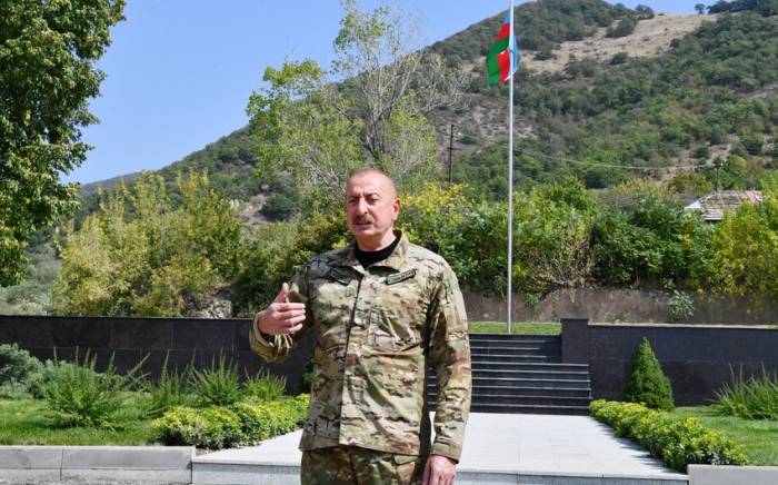 Ильхам Алиев: Армения не хочет мира, она все еще живет реваншистскими идеями
