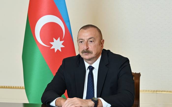 Президент Ильхам Алиев поделился публикацией по случаю победы "Карабаха"
