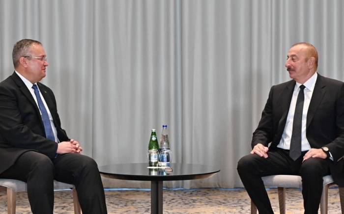 Президент Ильхам Алиев провел встречу с премьер-министром Румынии -ФОТО
