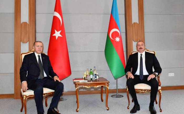 В Джебраиле началась встреча один на один президентов Азербайджана и Турции -ФОТО
