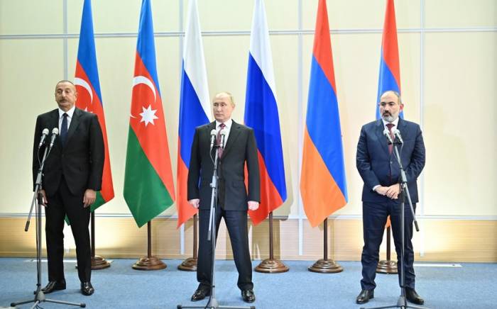 Согласовано совместное заявление между лидерами Азербайджана, России и Армении
