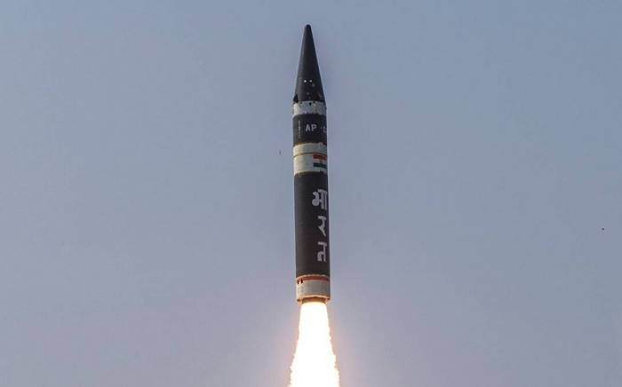 Индия испытала баллистическую ракету Agni-Prime
