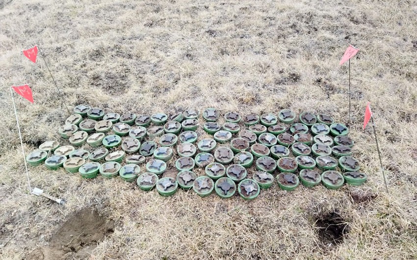 За последние два дня в Кяльбаджаре и Дашкесане обнаружено 153 мины