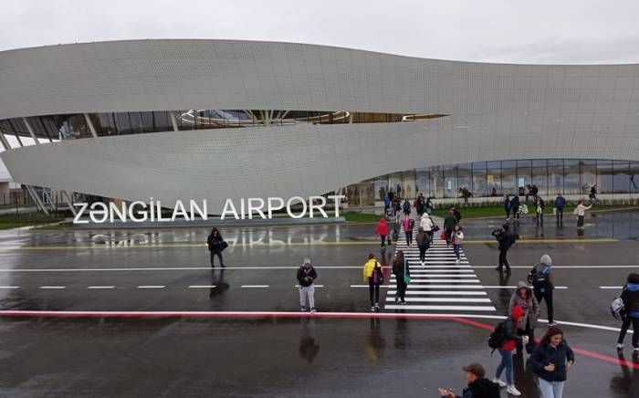 Выполнен первый пассажирский рейс в Зангиланский международный аэропорт
