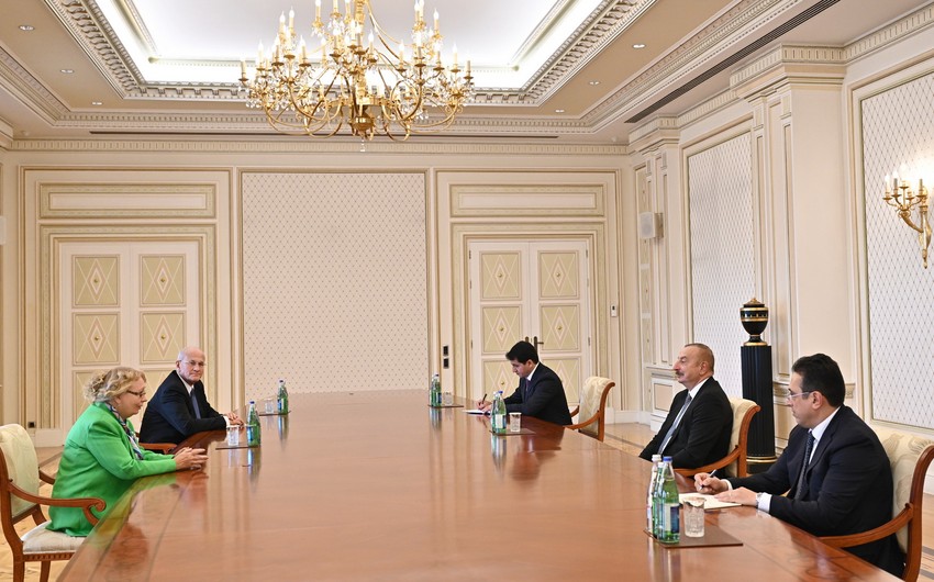 Президент Ильхам Алиев принял заместителя генерального секретаря ООН