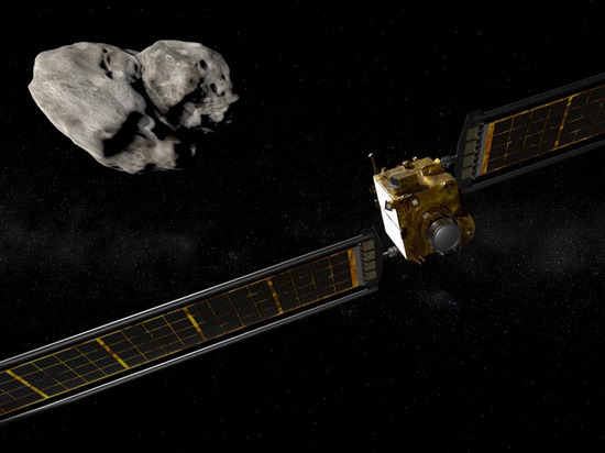 NASA изменило траекторию полёта астероида Диморфа

