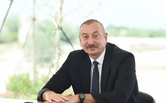 Президент Ильхам Алиев принял министра обороны Израиля
