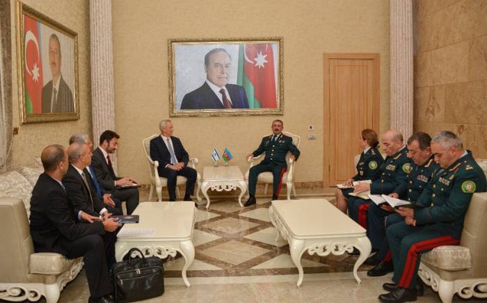 Глава погранслужбы Азербайджана и министр обороны Израиля обсудили сотрудничество-ФОТО
