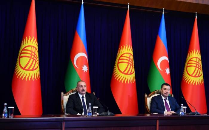 Президент Ильхам Алиев: Проект железной дороги Китай-Кыргызстан-Узбекистан-Каспий создаст возможности для увеличения товарооборота
