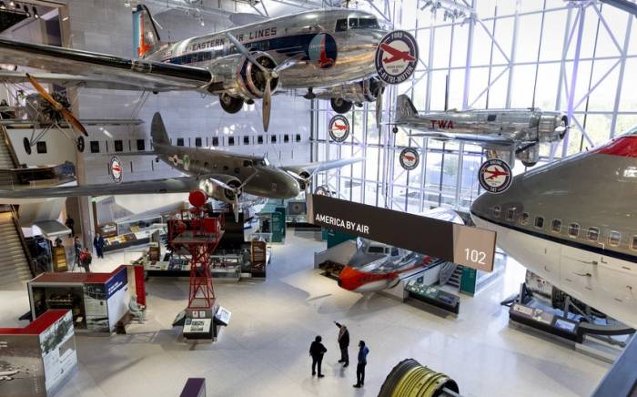 Национальный музей авиации и космонавтики США открылся после реконструкции
