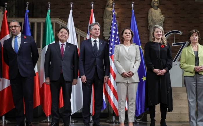 Главы МИД G7 призвали к мирному решению проблемы Тайваня
