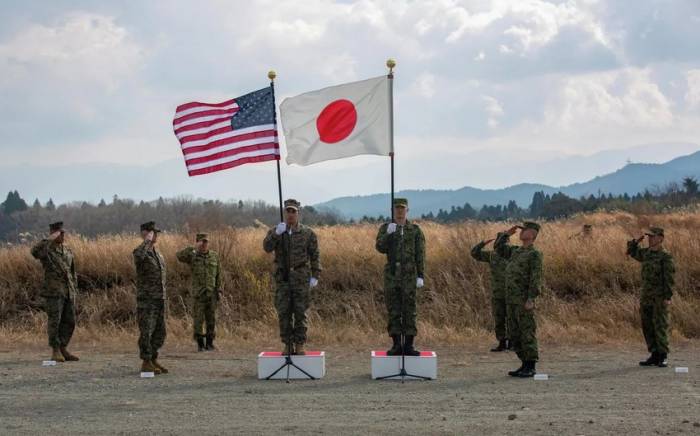 Япония и США начали крупные совместные учения
