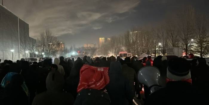 В Астане проходят протесты после выборов президента -ВИДЕО