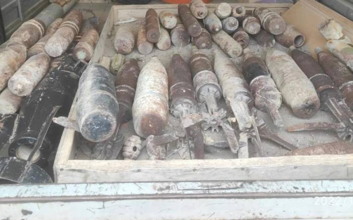 В Хызы обнаружены военные боеприпасы
