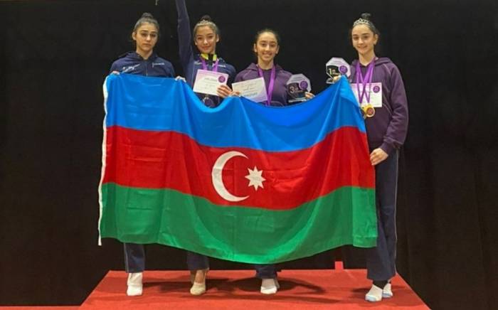 Две азербайджанские гимнастки завоевали "золото" на международном турнире
