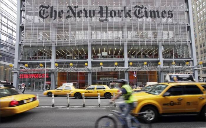 Вооруженный мужчина пытался прорваться в редакцию газеты The New York Times
