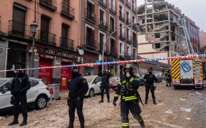 В посольстве Украины в Мадриде произошел взрыв, один человек ранен
