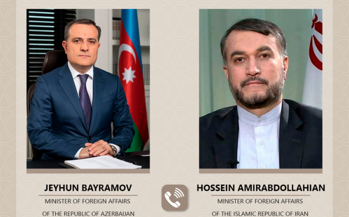 Главы МИД Азербайджана и Ирана провели телефонный разговор
