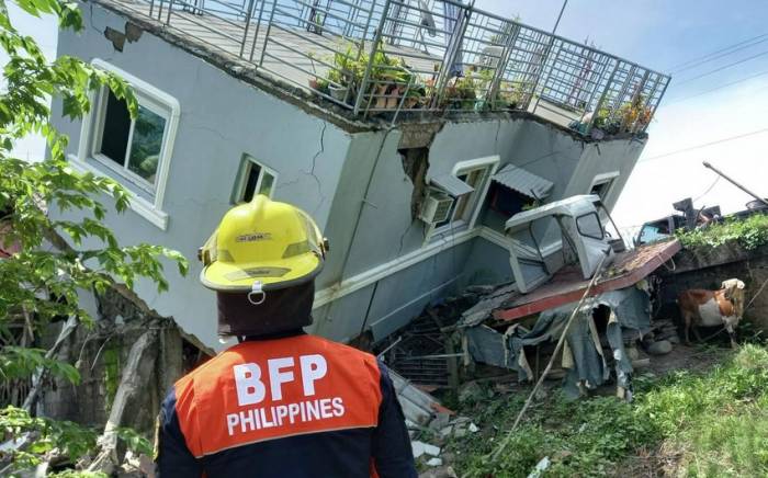 На севере Филиппин произошло землетрясение магнитудой 5,5
