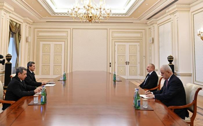 Президент Ильхам Алиев принял заместителя премьер-министра Туркменистана
