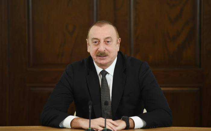Президент: Спустя две недели после отстранения Гейдара Алиева от всех должностей, армянские националисты подняли голову
