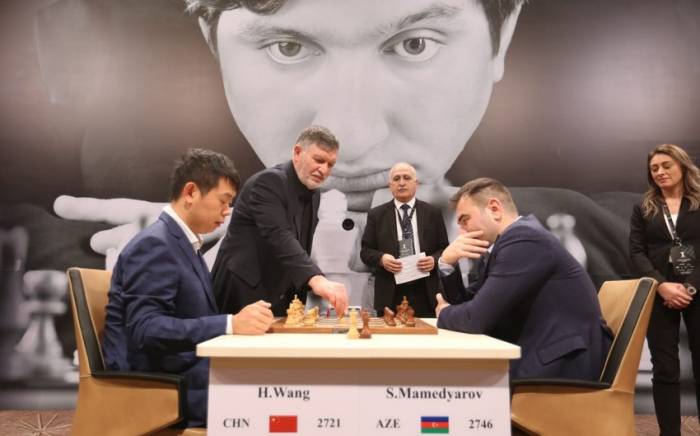 Пройдут очередные встречи шахматного турнира "Мемориал Вугара Гашимова"
