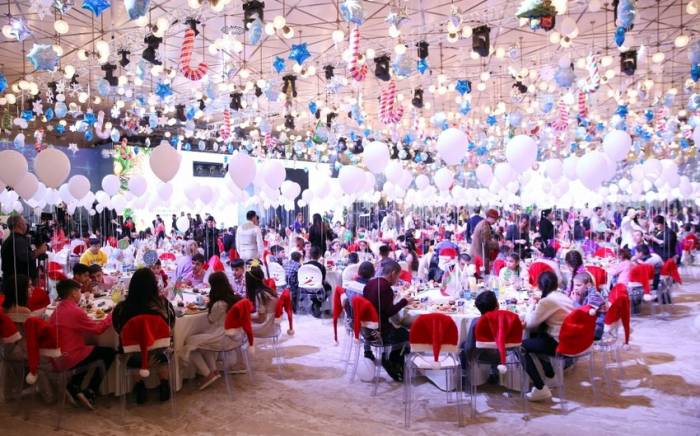 Фондом Гейдара Алиева организовано праздничное торжество для детей
