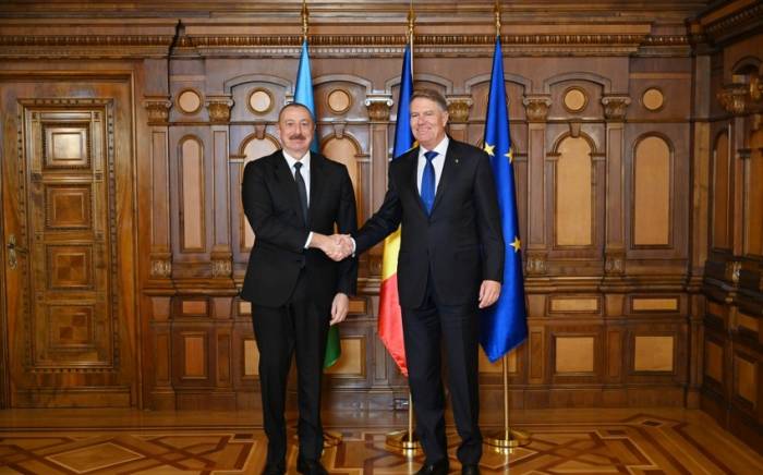 Состоялась встреча президентов Азербайджана и Румынии
