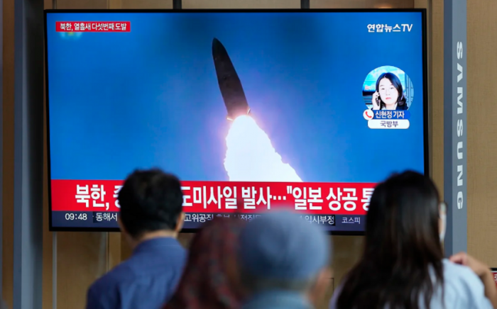 Минобороны Японии назвало расстояние и высоту полета ракет КНДР
