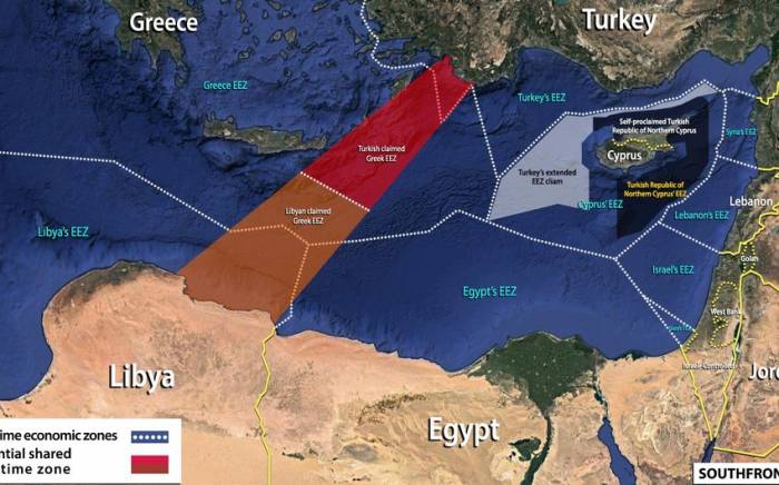 Турция выступает за диалог между Египтом и Ливией по демаркации морских границ

