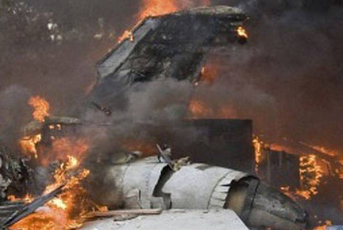 В Армении разбился самолет B55
