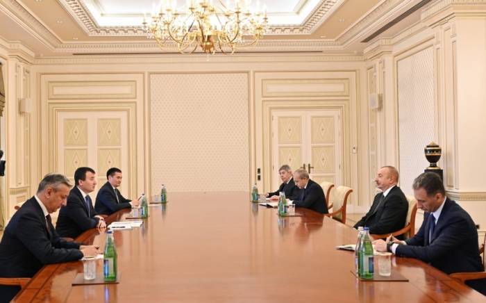 Президент Ильхам Алиев принял заместителя премьер-министра Узбекистана-ОБНОВЛЕНО

