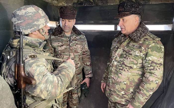 Начальник Генштаба армии Азербайджана встретился с военнослужащими в Шуше
