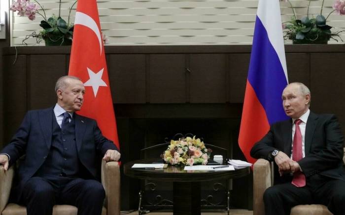 Эрдоган и Путин провели телефонный разговор
