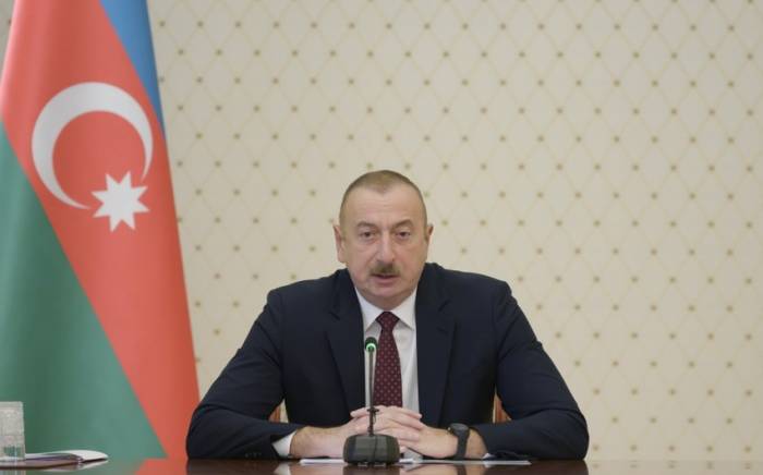 Ильхам Алиев: Азербайджан обладает крупнейшим торговым флотом на Каспии
