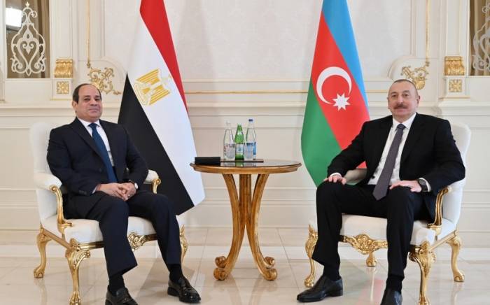 Состоялась встреча президентов Азербайджана и Египта один на один
