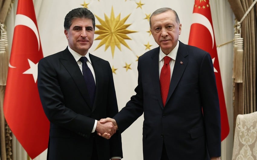 Эрдоган и Барзани провели переговоры в Анкаре