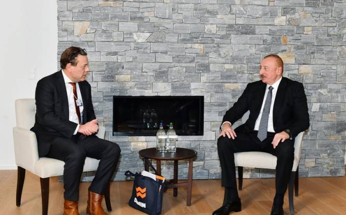 Президент Азербайджана Ильхам Алиев находится с визитом в Швейцарии
