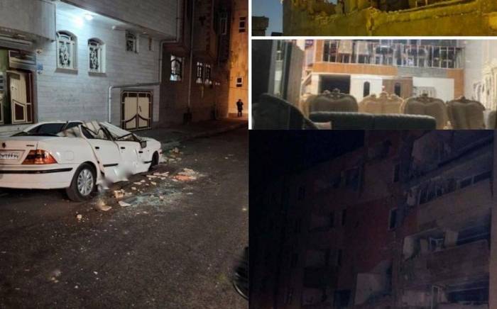 СМИ сообщают о разрушениях в результате землетрясения в Иране -ФОТО
