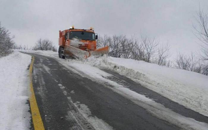 Обнародована ситуация на дорогах в северных районах Азербайджана
